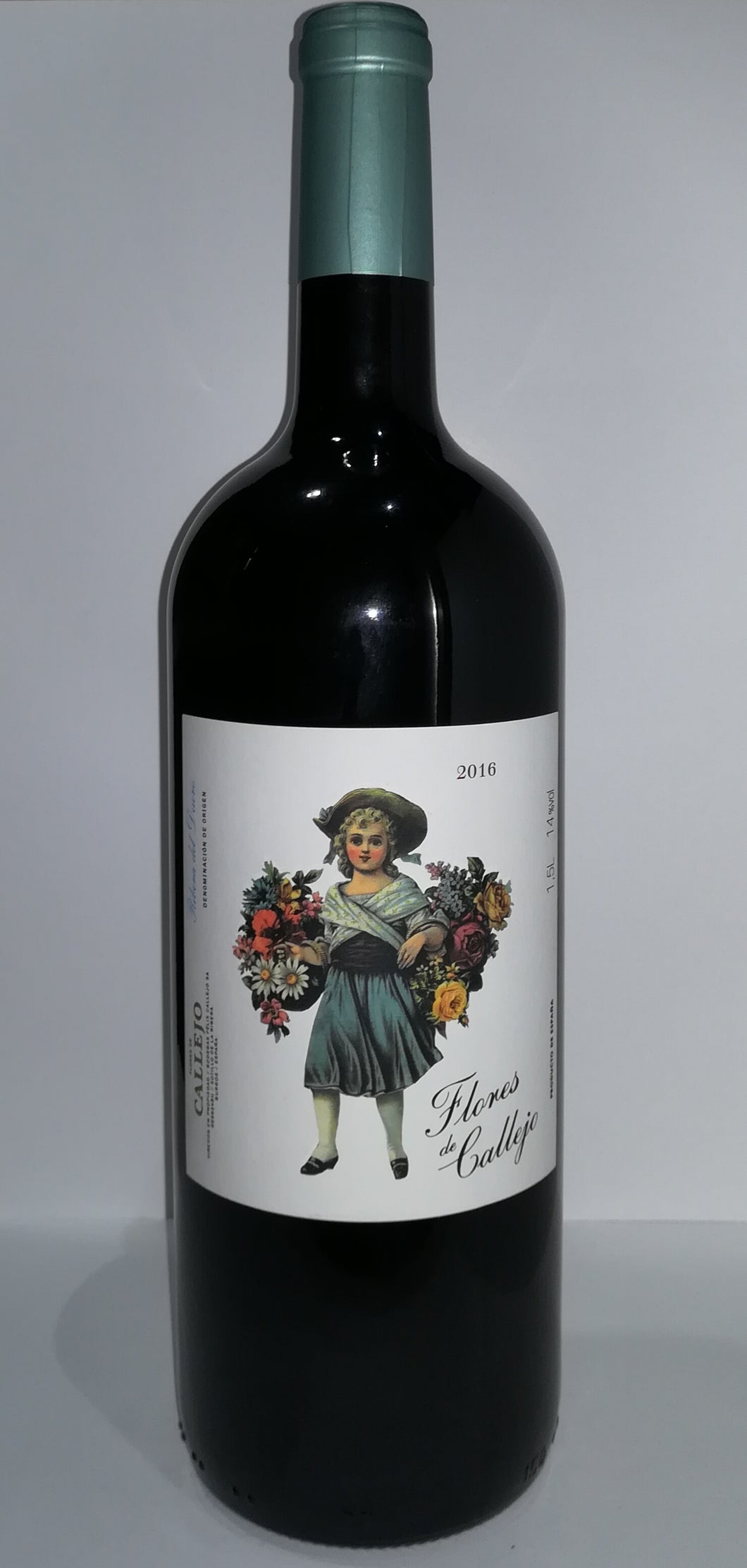 Tinto Barrica 2016. Botella MAGNUM 1.5 L.  Bodegas: Felix Callejo, D.O. Ribera del Duero. Variedad: Tempranillo. Puntuación Peñin: 91.