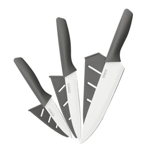 Cuchillos de carne Set 3 piezas de acero inoxidable 3cr14.
